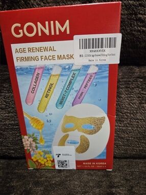 GONIM Age Renewal Firming Face Mask - Gold & Red Packaging
